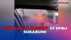 Angkot Kebakaran di SPBU Sukabumi, Sopir Alami Luka