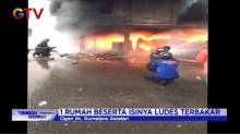 Diduga Rumah Penimbun BBM di Sumut, Ludes Terbakar Akibat Korsleting Listrik