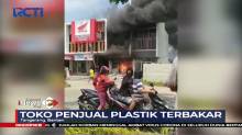 Toko Plastik di Kawasan Panongan Tangerang Terbakar