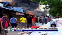 Pasar Cempaka Putih Jakarta Pusat Terbakar