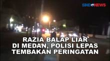 Bubarkan Balap Liar di Medan, Polisi Lepaskan Tembakan Peringatan