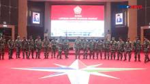 Panglima TNI Terima Laporan Korps Kenaikan Pangkat 35 Pati TNI