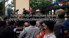 Tuntut Tutup Hiburan Malam, GMBI Demo di Kantor Walikota Jaktim