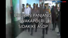 Liburan Panjang Wakapolri Sidak ke Pelabuhan Merak Banten