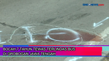Bocah 7 Tahun Tewas Terlindas Bus di Grobogan Jawa Tengah