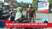 Antisipasi Klaster Liburan, Tim Swab Hunter Surabaya Gelar Operasi Prokes