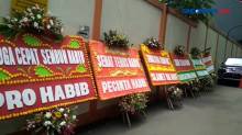RS Ummi Bogor Dibanjiri Karangan Bunga untuk Habib Rizieq Shihab