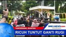 Warga Serbu Kantor Wali Kota Tangerang Tuntut Ganti Rugi