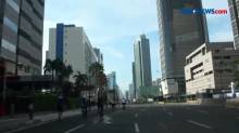Pemandangan Super Langka, Jakarta Lengang di Awal Tahun 2021