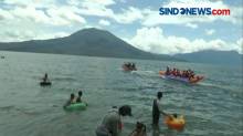 Indahnya Panorama Danau Ranau di Ogan Komering Ulu, Sumsel