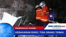 Kebakaran Ruko, Tiga orang Tewas di Prabumulih, Sumatera Selatan