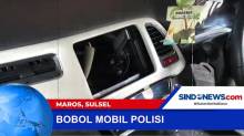 Aksi Nekat, Bobol Mobil Polisi saat Terparkir