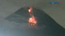 Berstatus Siaga, Gunung Merapi Keluarkan Lava Pijar