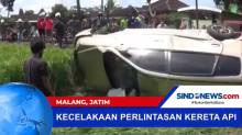 Kecelakaan Perlintasan Kereta Api di Malang, Jawa Timur