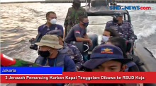3 Jenazah Pemancing Korban Kapal Tenggelam Dibawa ke RSUD Koja