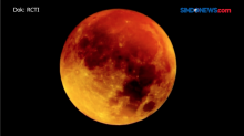 Gerhana Bulan Super Blood Moon di Sejumlah Daerah