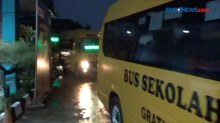 Bus Sekolah Jadi Kendaraan Andalan Evakuasi Pasien Covid-19