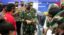 Panglima TNI Puji Mahasiswa Menjadi Pelopor Pelaksanaan Vaksinasi Nasional