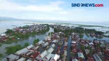 Senin Siang, Ribuan Rumah Masih Terendam Banjir di Kabupaten Wajo