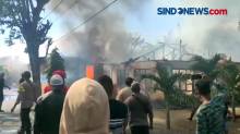 Kebakaran di Kabupaten Sikka, Warga Kaget dan Menangis Histeris