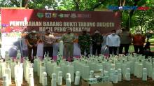 138 Tabung Oksigen Sitaan Diserahkan kepada Pemprov DKI Jakarta
