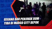 Gegana dan Penjinak Bom Tiba di Margo City Depok