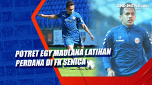 Potret Egy Maulana Latihan Perdana di FK Senica