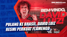 Pulang ke Brasil, David Luiz Resmi Perkuat Flamengo