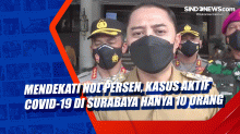 Mendekati Nol Persen, Kasus Aktif Covid-19 di Surabaya hanya 10 Orang