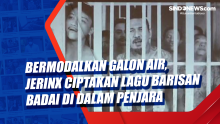 Bermodalkan Galon Air, Jerinx Ciptakan Lagu Barisan Badai di Dalam Penjara