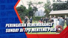 Peringatan Remembrance Sunday di TPU Menteng Pulo