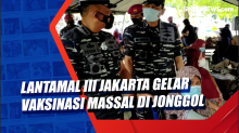 Lantamal III Jakarta Gelar Vaksinasi Massal di Jonggol