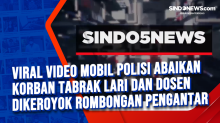 Viral Video Mobil Polisi Abaikan Korban Tabrak Lari dan Dosen Dikeroyok Rombongan Pengantar Janazah