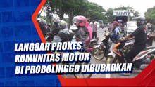 Langgar Prokes, Komunitas Motor di Probolinggo Dibubarkan