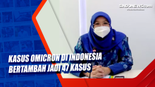 Kasus Omicron di Indonesia Bertambah Jadi 47 Kasus