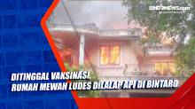 Ditinggal Vaksinasi, Rumah Mewah Ludes Dilalap Api di Bintaro
