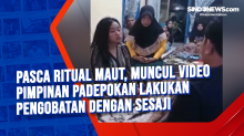 Pasca Ritual Maut, Muncul Video Pimpinan Padepokan Lakukan Pengobatan dengan Sesaji