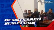 Bupati dan Wakil Ketua DPRD Sikka Nyaris Adu Jotos Saat Sidang