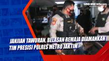 Janjian Tawuran, Belasan Remaja Diamankan Tim Presisi Polres Metro Jaktim