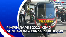 Pimpin Rapim 2022, KSAD Dudung Pamerkan Ambulans Motor Roda 3 TNI AD