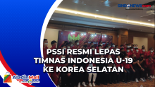 PSSI Resmi Lepas Timnas Indonesia U-19 ke Korea Selatan