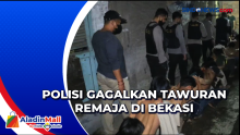 Polisi Gagalkan Tawuran Remaja di Bekasi