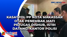 Kasatpol PP Kota Makassar Otak Penembak Mati Petugas Dishub, Istri Datangi Kantor Polisi