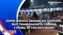 Sopir Diduga Serangan Jantung, Bus Transjakarta Tabrak 3 Mobil di Tol Jagorawi