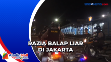 Razia Balap Liar di Jakarta