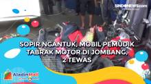 Sopir Ngantuk, Mobil Pemudik Tabrak Motor di Jombang, 2 Tewas