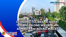 Gerbang Tol Bekasi Barat Terapkan One Way, Jalan Ahmad Yani Bekasi Macet