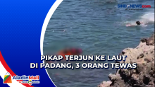 Pikap Terjun ke Laut di Padang, 3 Orang Tewas