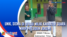 Unik, Siswa di Berau Miliki Karakter Suara Mirip Presiden Jokowi