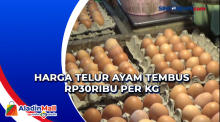 Harga Telur Ayam Tembus Rp30ribu per Kg